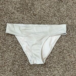 Victoria's Secret White Bikini Bottom